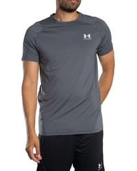 Under Armour - Heatgear Fitted Short Sleeve T-shirt - Lyst