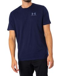 Under Armour - Sportstyle Left Chest Short Sleeve T-shirt - Lyst