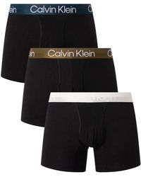 Calvin Klein - 3 Pack Modern Structure Boxer Brief - Lyst