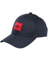 HUGO - Box Logo Baseball Cap - Lyst