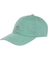 GANT - Shield Cotton Twill Cap - Lyst