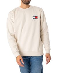Tommy Hilfiger - Regular Essential Flag Sweatshirt - Lyst