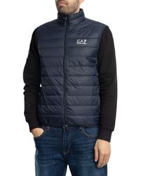 EA7 - Chest Logo Lightweight Gilet - Lyst
