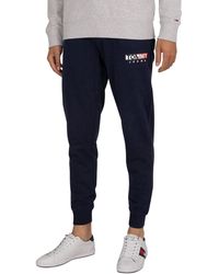 Tommy Hilfiger Graphic Joggers - Blue