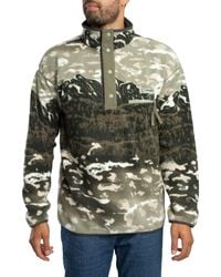 Columbia - Helvetia Ii Printed Half Snap Fleece - Lyst