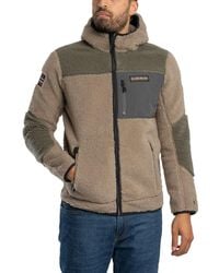 Napapijri - Yupik Fleece Jacket - Lyst