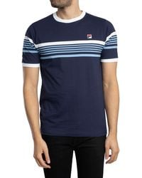 Fila - James Yarn Dye Stripe T-shirt - Lyst