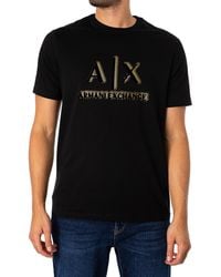 Armani Exchange - Logo Graphic T-shirt - Lyst