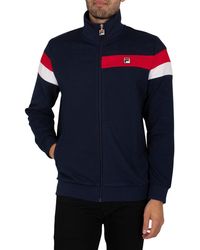 fila red white and blue jacket