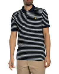 Lyle & Scott - Pique Breton Polo Shirt - Lyst