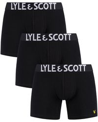 Lyle & Scott - Daniel 3 Pack Cotton Trunks - Lyst