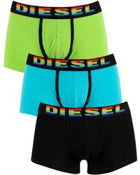 DIESEL Umbx Damien 3 Pack Trunks - Black