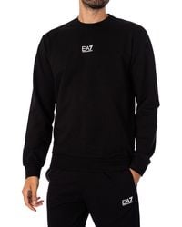 EA7 - Centre Logo Sweatshirt - Lyst