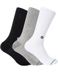 Stance - 3 Pack Icon Socks - Lyst