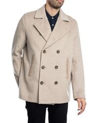 Ted Baker - Aldovie Peacoat Jacket - Lyst