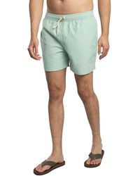 Barbour - Staple Logo Swim Shorts - Lyst