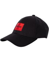 HUGO - Box Logo Baseball Cap - Lyst