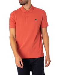 Lacoste - S Sport Polo Shirt Red Xxl - Lyst