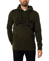 Superdry - Embroidered Pullover Hoodie - Lyst
