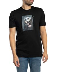 BOSS - Te Dobermann Graphic T-shirt - Lyst