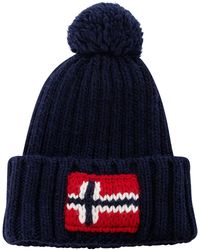 Napapijri - Semiury 5 Pom Beanie - Lyst
