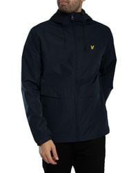 Lyle & Scott - Lightweight Hooded Zip Through Jacket - Lyst