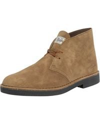 Clarks - Suede Desert Evo Boots - Lyst