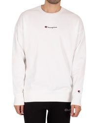 Champion American Fit Graphic Sweatshirt - White
