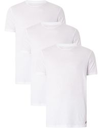 adidas - 3 Pack Lounge Active Core T-shirts - Lyst