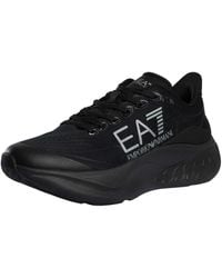 EA7 - Big Logo Trainers - Lyst