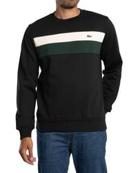 Lacoste - Colour Block Sweatshirt - Lyst