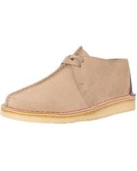 Clarks - Desert Trek Suede Boots - Lyst