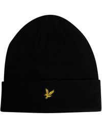 Lyle & Scott - Cotton Merino Beanie - Lyst