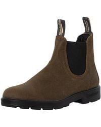 Blundstone - Wax Suede Chelsea Boots - Lyst