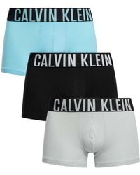 Calvin Klein - 3 Pack Intense Power Trunks - Lyst