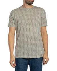 ARMANI EXCHANGE - Brand All Over T-shirt - Lyst