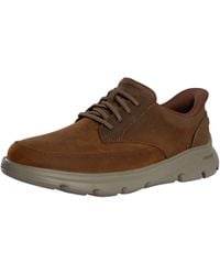 Skechers - Slip-Ins Arch Fit Garza Relaxed Leather Trainers - Lyst