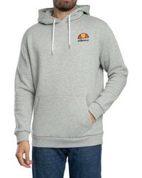 Ellesse - Logo Pullover Hoodie - Lyst