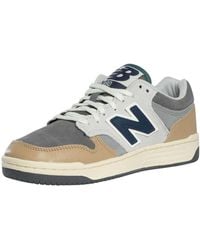 New Balance - 480 Leather Trainers - Lyst