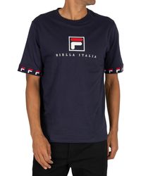 fila t shirt mens silver
