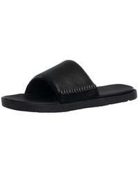 UGG - Seaside Ii Leather Sliders - Lyst