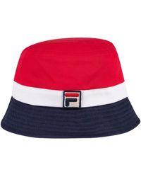 Fila Basil Box Bucket Hat - Red