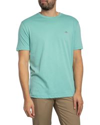 GANT - Regular Shield T-shirt - Lyst