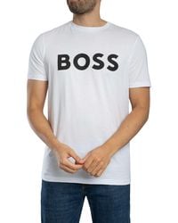 BOSS - Thinking Brand T-shirt - Lyst