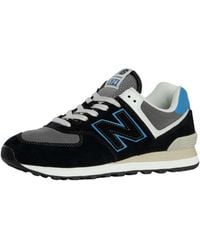 New Balance - 574 Suede Trainers - Lyst