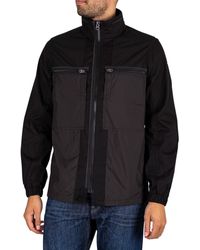 G-Star RAW Fabric Mix Overshirt Jacket 