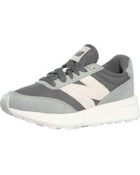 New Balance - 370 Suede Trainers - Lyst