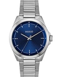 HUGO - Seam Dial Watch - Lyst