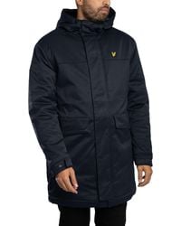 Lyle & Scott - Padded Parka Jacket - Lyst