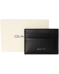 GANT - Leather Card Holder - Lyst